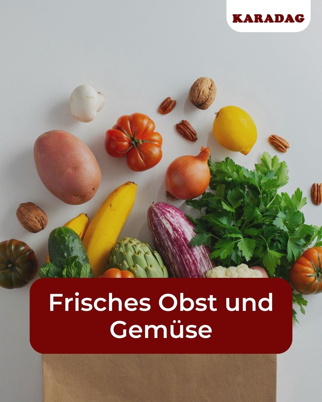 Frisches Obst und Gemüse